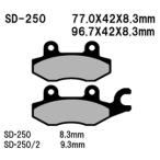 Vesrah（ベスラ） ブレーキパッド SD-250 オーガニック SDレジンパッド