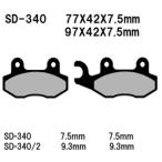 Vesrah（ベスラ） ブレーキパッド SD-340 オーガニック SDレジンパッド