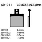 Vesrah(ベスラ) ブレーキパッド SD-911/2 オーガニック SDレジンパッド