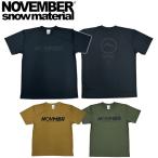 在庫限り NOVEMBER Tシャツ ノベンバー スノーボード DRY-TS N