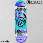 FOUNDATION скейтборд Complete основа ECHO 8.0inch F102 скейтборд конечный продукт сборка завершено . покупка 