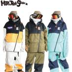 予約 25-26 マウンテンロックスター ウェア Mtn. Rock Star SPRING PULLOVER JACKET CHUBBY PANTS スプリング ジャケット パンツ 上下セット スノーボード
