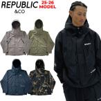 ショッピングスノーボード ウェア レディース 25-26 REPUBLIC & CO ウェア リパブリック OUTSIDE CITY PARKA スノーボード ジャケット メンズ レディース スノーボードウェア 正規品