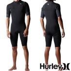 2024 Hurley ウェットスーツ ハーレー スプリング MZSPAD24 メンズ ADVANTAGE PLUS 2mm × 2mm SHORT S/S SPRING SUIT CHEST ZIP チェストジップ サーフィン