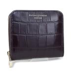 【並行輸入品】【在庫処分セール】 アスピナル オブ ロンドン ASPINAL of LONDON 財布 折財布 型押し ダークブラウン (039 1199 AMAZON BROWN 00010000) 18SS