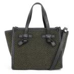 【並行輸入品】【在庫処分セール】ジャンニキアリーニ GIANNI CHIARINI バッグ ミスマルチェッラ 2way グリーン×ブラック(BS8065 SPIGA VAR.MILITARE)22AW