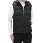 ムーレー MOORER メンズ ジレ ダウンベスト ウール カシミア アウター ブラック (FIRE-L NERO) 22AW-23AW