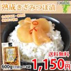 熟成きざみつぼ漬け 600g（150g×4袋）送料無料 干し大根使用 漬物 お試し 宮崎県産 つけもの 大根 たくあん 沢庵