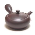 急須 万古 四日市 萬古焼き 急須 e073ミニ 紫泥 帯網 150cc