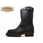 ウエスコ ボス エンジニアブーツ Wesco CUSTOM BOSS 7709100 カスタム ボス 9インチ BLACK ブラック ブラウンソール