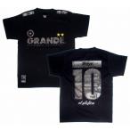 GRANDE プロトタイプ（グリッターロゴ）　ショートスリーブ(半袖)Ｔシャツ/ブラック