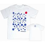 La Hinchada Loca JAPAN BLUE полька-дот футболка ( белый )[ World Cup относящийся ]