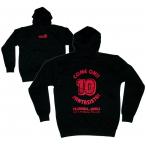 NUMERO_DIECI Come on Fantasista 背番号10 スウェットパーカー〔ブラック〕