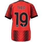 [ скорость отгрузка ] Puma 23-24 ACM AC Milan #19teo* L наан tes Home подлинный форма для взрослых футбол рубашка короткий рукав puma 770382-01