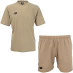  New balance Black Out сетка вязаный Short рукав футболка &amp; шорты для взрослых футбол p Ractis верх и низ в комплекте NewBalance AMT55207/AMS55200-SNW