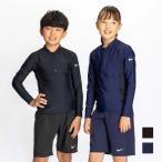 【NIKE SWIM公式】ナイキ SS25 ユニセックス長袖ショーツセット 1991112 スクール水着 水泳 男女兼用 ジェンダーレス キッズ 男の子 女の子 フットマーク