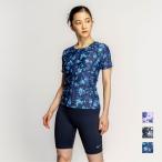 ショッピングswim 【NIKE SWIM公式】ナイキ FA25 総柄ジップ付き半袖セパレーツ 2993149  水泳 レディース水着 女性水着 スイミング セパレート 可愛い FOOTMARK フットマーク