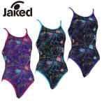 【Jaked】【2026FW】ハイパーバックスーツ 830417 ジャケッド レディース 女性 水着 トレーニング  ワンピース  マスターズ 競泳 ジャケド 練習用 フットマーク