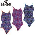【Jaked】【2026FW】ハイパーバックスーツ 830424 ジャケッド レディース 女性 水着 トレーニング  ワンピース  マスターズ 競泳 ジャケド 練習用 フットマーク