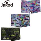 【Jaked】【2026FW】ショートスパッツ 830442 ジャケッド メンズ 男性 水着 トレーニング トランクス マスターズ 競泳 ジャケド 練習用 M L フットマーク