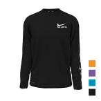 【 2023 SP SU 新商品 】NIKE SWIM　スマイル ロングスリーブ ハイドロガード NESSD832 ナイキ キッズ ボーイズ 男の子 水着 レジャー ラッシュガード