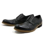 ●●アルジス ストレートチップ メンズ ARGIS 91130 〔BLACK〕