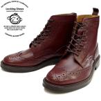 Locking Shoes ロッキングシューズ by FootMonkey フットモンキー カントリーブーツ WINGTIP BOOTS 916 ［ワイン］ メンズ ウィングチップブーツ 日本製