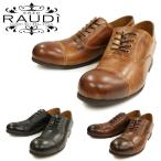 ●●ラウディ 靴 RAUDI R-62102 ストレートチップ キャップトゥ シューズ メンズ カジュアル