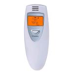 瞬時測定  携帯ブレスチェッカー デジタル口臭チェッカー 5段階レベル表示 コンパークト口臭予防検査器 大人子供エチケット (Grey)