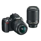 Nikon цифровой однообъективный зеркальный камера D60 двойной zoom комплект D60WZ