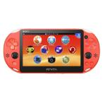 PlayStation Vita Wi-Fiモデル ネオン・オレンジ(PCH-2000ZA24)