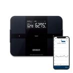  Omron масса * измеритель состава тела kalada скан смартфон Appli /OMRON connect соответствует черный HBF-255T-BK