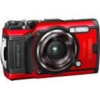 ショッピングオリンパス OM SYSTEM/オリンパス OLYMPUS デジタルカメラ Tough TG-6 レッド 1200万画素CMOS F2.0 15m 防水 100k
