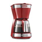 DeLonghi(デロンギ) De'Longhiドリップコーヒーメーカー アクティブ ICM12011J-R レギュラーコーヒー 5杯用 ペーパーレス