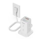  разветвитель tower type PD20W внезапный скорость зарядка удлинитель 2m.... розетка type-c хочет ..- зарядное устройство стол ответвление TESSAN 8AC темно синий 