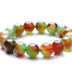 天然石 孔雀瑪瑙 ブレスレット 約10mm