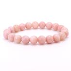 ピンクオパール ブレスレット  【ランダム発送】 約7mm 1本〔 天然石 パワーストーン アクセサリー 〕