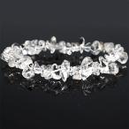 Crystal水晶さざれブレスレット