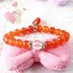Yahoo! Yahoo!ショッピング(ヤフー ショッピング)カーネリアンカラージェイド ハート ブレスレット （K4-54-6）