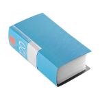 （まとめ）バッファローCD＆DVDファイルケース ブックタイプ 120枚収納 ブルー BSCD01F120BL 1個〔×5セット〕
