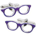 SWANK（スワンク） 日本製 眼鏡のカフス 紫
