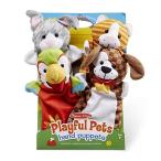 Melissa &amp; Doug メリッサ＆ダグ パペット プレイフルペット 【MD9084】 おもちゃ 知育玩具 動物 ぬいぐるみ 指人形 こども 男の