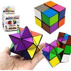 Infinity Cube Toys マジックスターキューブ ２in 1立体キューブ 折りたたみキューブ 無限キューブパズル 魔方 2 in 1セット