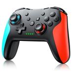 Switch コントローラー [2021改良] スイッチ コントローラー プロコン ワイヤレス HD振動 小型6軸ジャイロセンサー搭載 TURBO連射