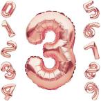 数字バルーン 誕生日 飾り付け 数字 ナンバーバルーン 特大 巨大 風船誕生日 特大サイズ 高さ約106cm アルミフィルム バルーン 数字 風船 ナ
