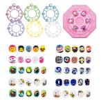 HAOMARK DIYキッズネール ネール ネールシール マニキュア おもちゃ アクセサリー 女の子向け キッズファッション ガールズファッションデザ