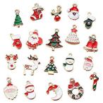 ZOYUBS クリスマス チャーム クリスマス飾り クリスマス 装飾パーツ クリスマス パーツ DIY プレゼント クリスマス オーナメント チャーム