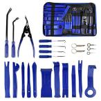 Catland 内張り剥がし 内装はがし 内張りはがし セット 自動車 整備 工具 クリップクランプツール 車 ルームランプ スピーカー 交換 ドア