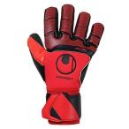 uhlsport (ウールシュポルト) 試合用 サッカー GK キーパーグローブ ピュアフォース スーパーソフト ハーフネガティブ 1011207 1