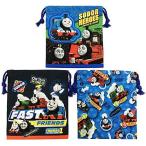高波クリエイト 巾着 [ キャラクター小物入れ ] 3枚セット Sサイズ きかんしゃトーマス 079968